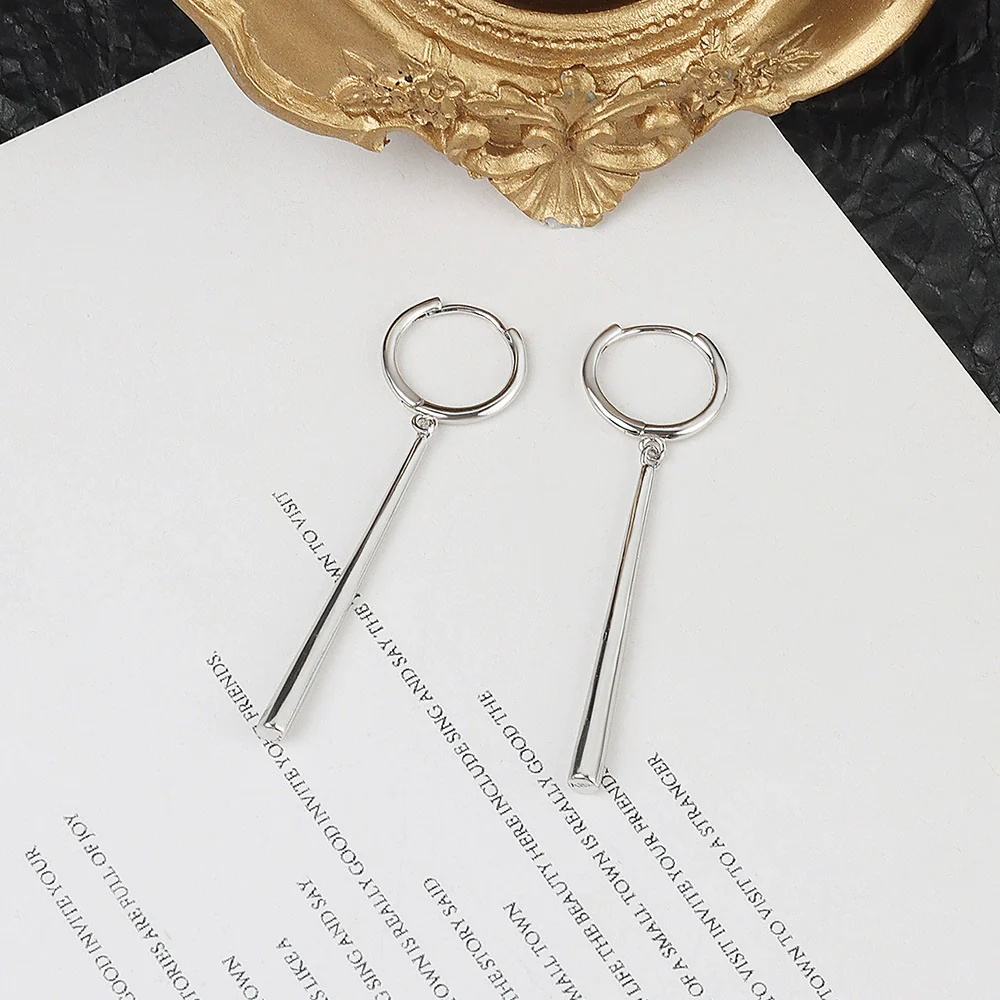 Wholesale Earrings 925 Silver Geometric Style Unisex - Image 10