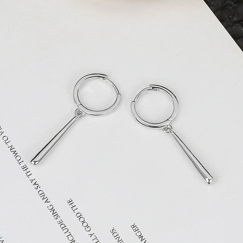 Wholesale Earrings 925 Silver Geometric Style Unisex - Image 9