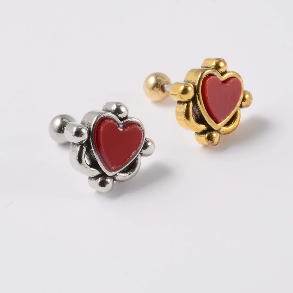 Wholesale Earrings Copper Silver Gold Heart Arrow Electroplating Style - Image 11