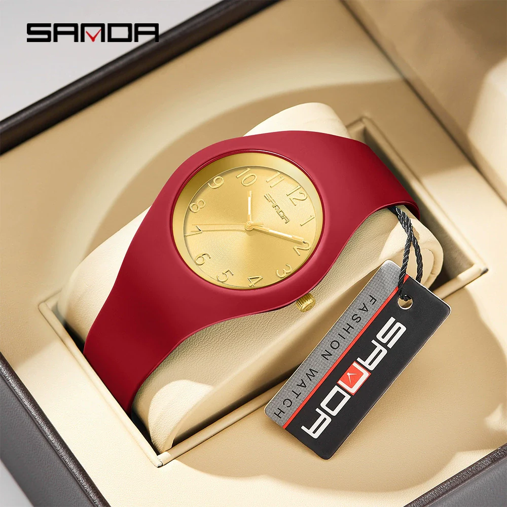 Wholesale Electronic Watch Silicone Strap Zinc Alloy Case Round Dial Light Luxury Style Unisex For Students - Image 3