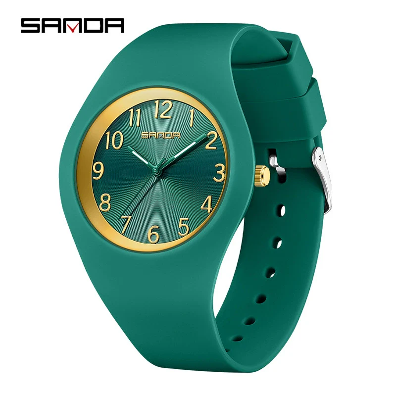 Wholesale Electronic Watch Silicone Zinc Alloy Round Dial Minimalist Fashion Waterproof For Students - Image 5