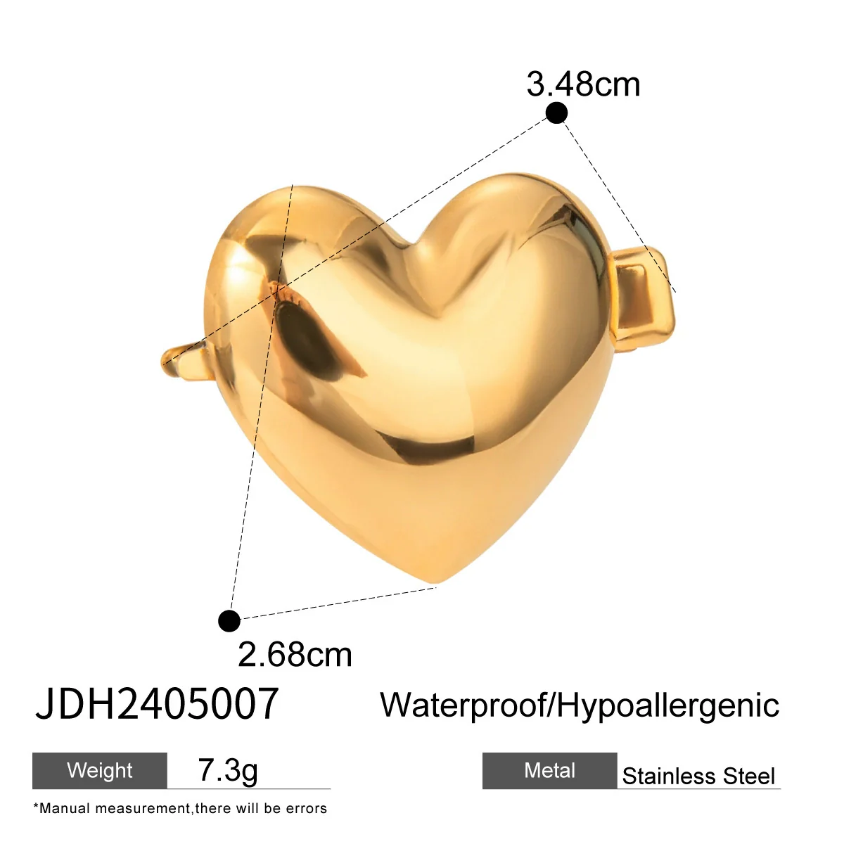 Wholesale Electroplated Stainless Steel Hair Ring Ponytail Hair Rope Women's Natural High Elasticity Accessories - Image 6