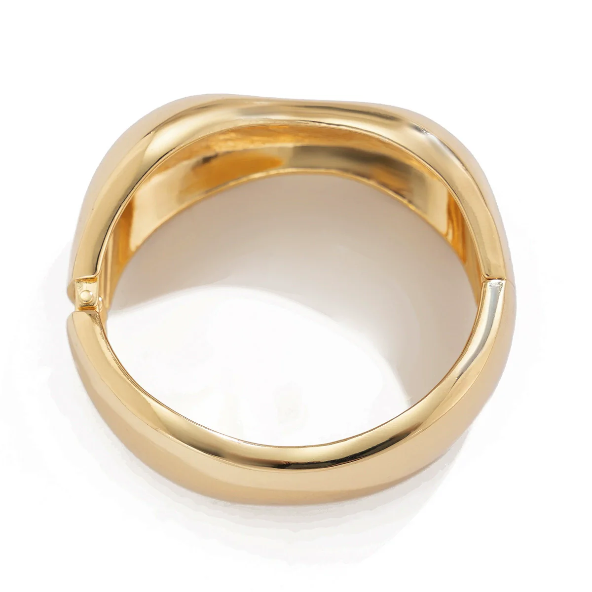 Wholesale Exaggerated Geometric Metal Electroplated Fashion Bracelet - Image 5