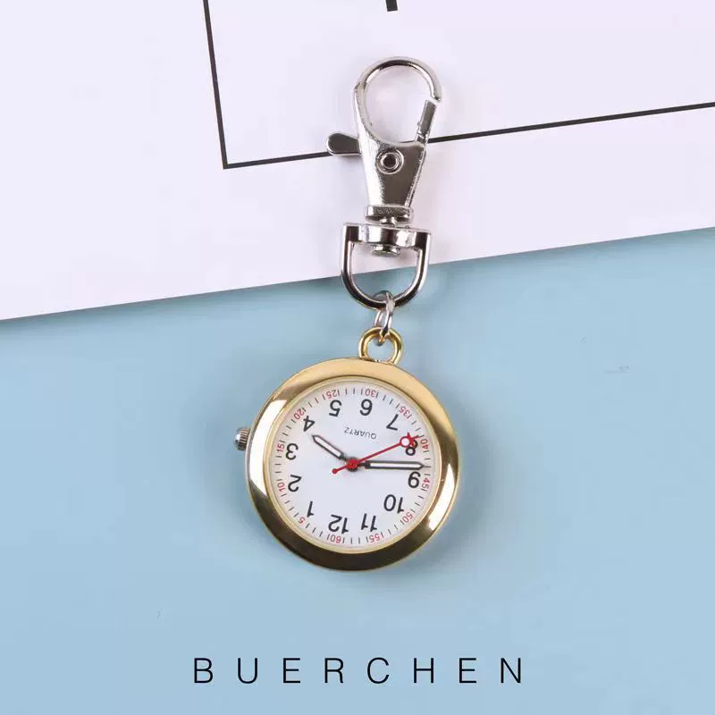 Wholesale Fashion Alloy Round Pendant Quartz Hanging Watch For Students And Medical Workers - Image 9