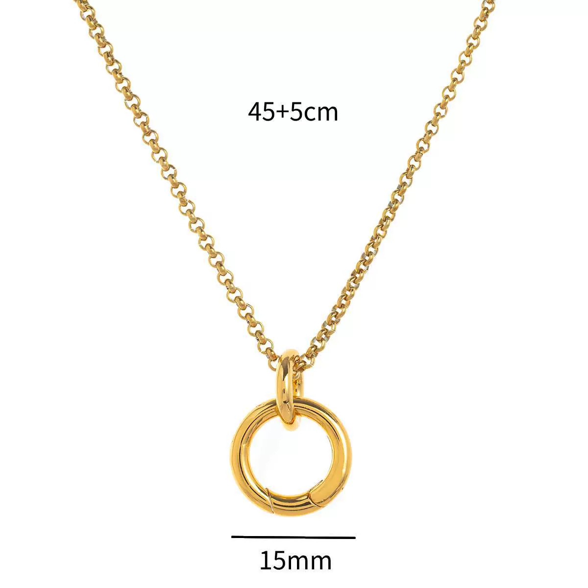 Wholesale Fashion Animal Series Stainless Steel Pendant With Vacuum Plating For Women - Image 43