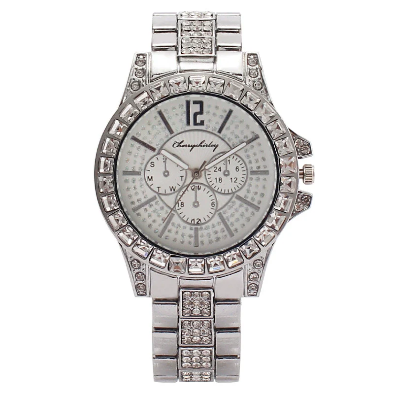 Wholesale Fashion Men's Watch With Round Dial Metal Strap And Stainless Steel Clasp - Image 2