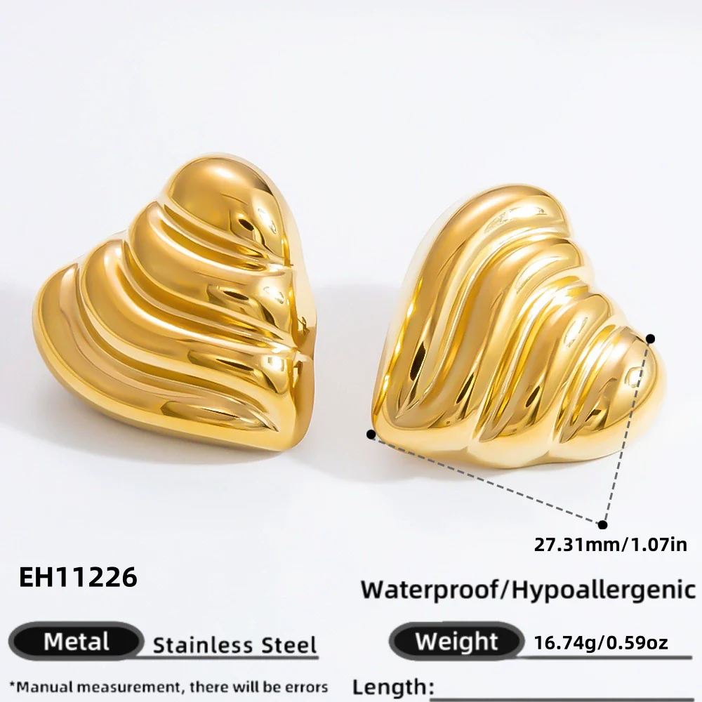 Wholesale Fashion Ol Style Stainless Steel Electroplated 18K Gold Pearl Flower Earrings For Women - Image 6