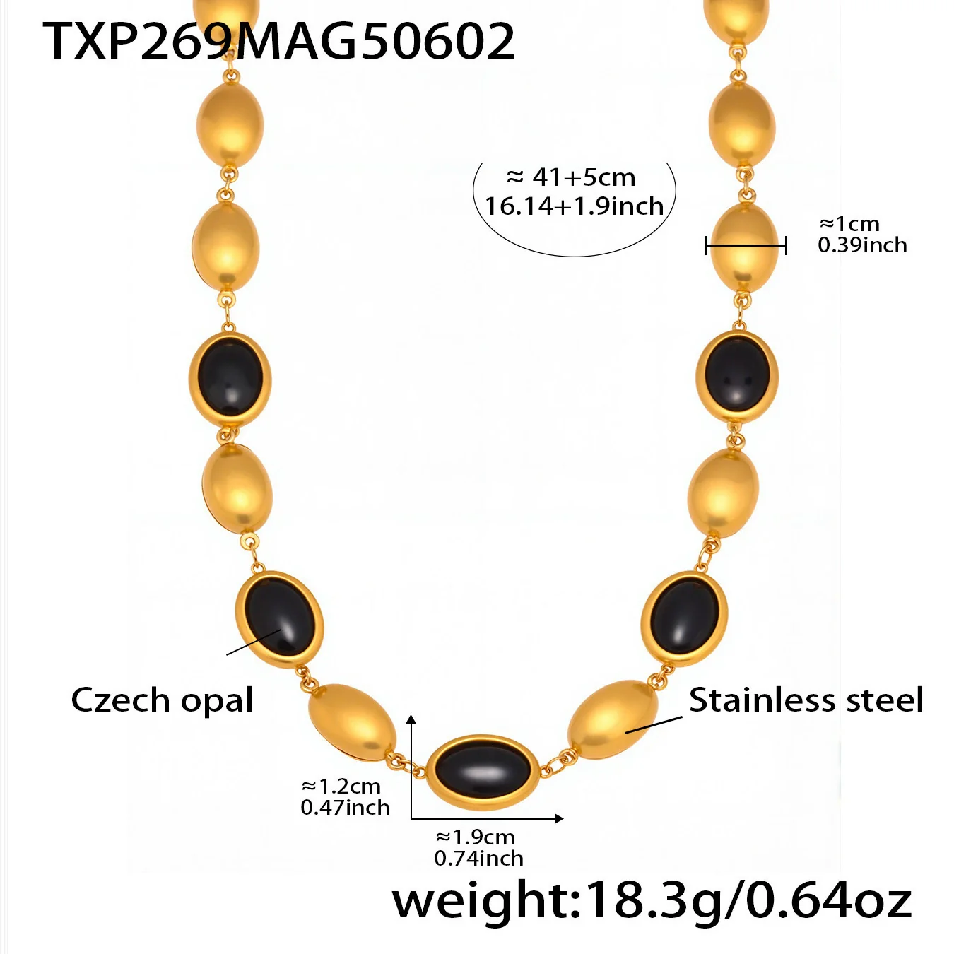Wholesale Fashion Stainless Steel And Titanium Steel Ferris Wheel Jewelry Set With Opal Faceted Stone Brushed Surface 18K Gold Electroplated For Women - Image 6