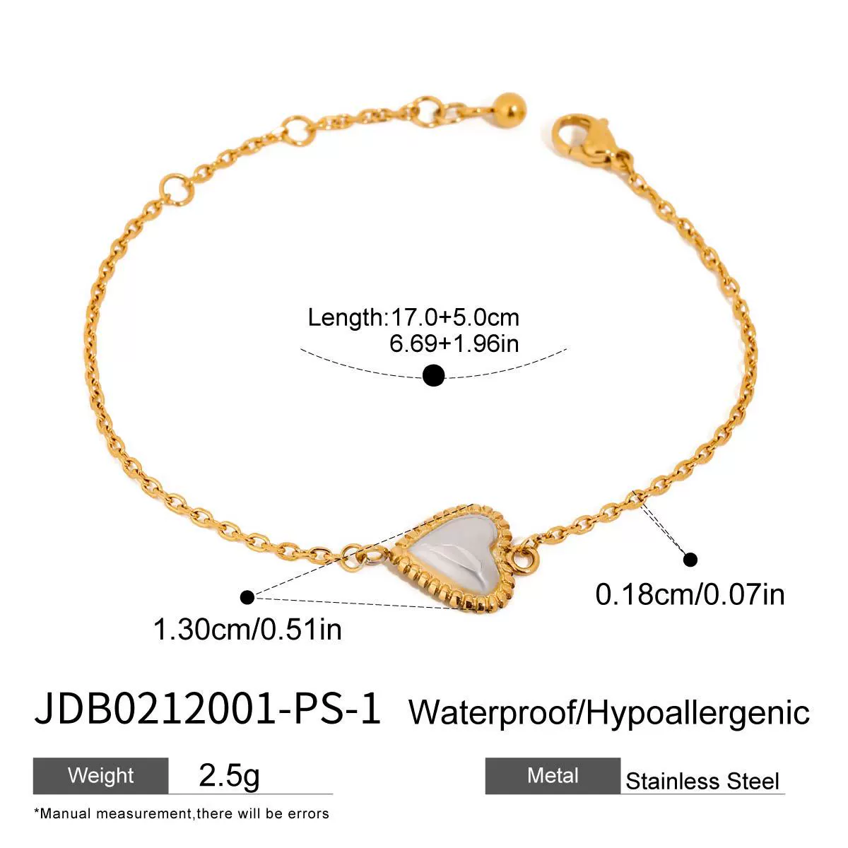 Wholesale Fashion Stainless Steel Electroplated Heart Water Drop Bell Pendant Necklace Earrings Bracelets Set For Women - Image 10