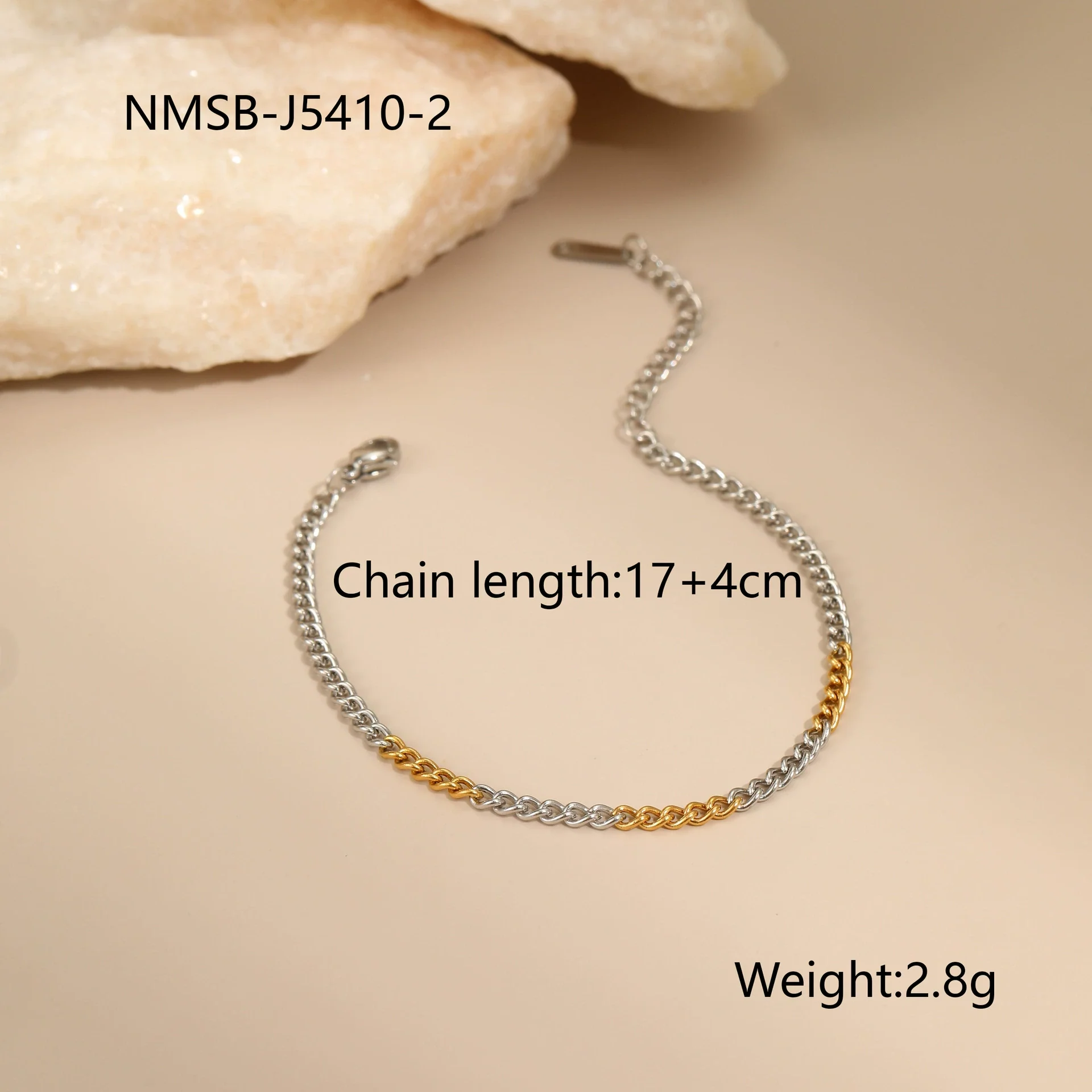 Wholesale Fashion Women's Geometric Stainless Steel 18K Electroplated Jewelry Including Necklace Tassel Earrings And Bracelet - Image 16