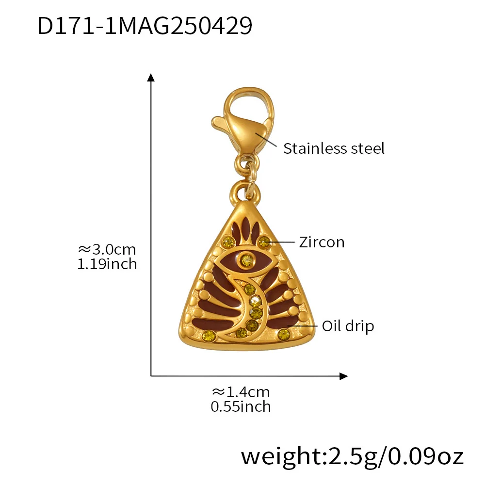 Wholesale Ferris Wheel Devil's Eye Multiaccessory Necklace And Bracelet Set For Women Fashion Stainless Steel And Titanium Steel Electroplated Jewelry - Image 30