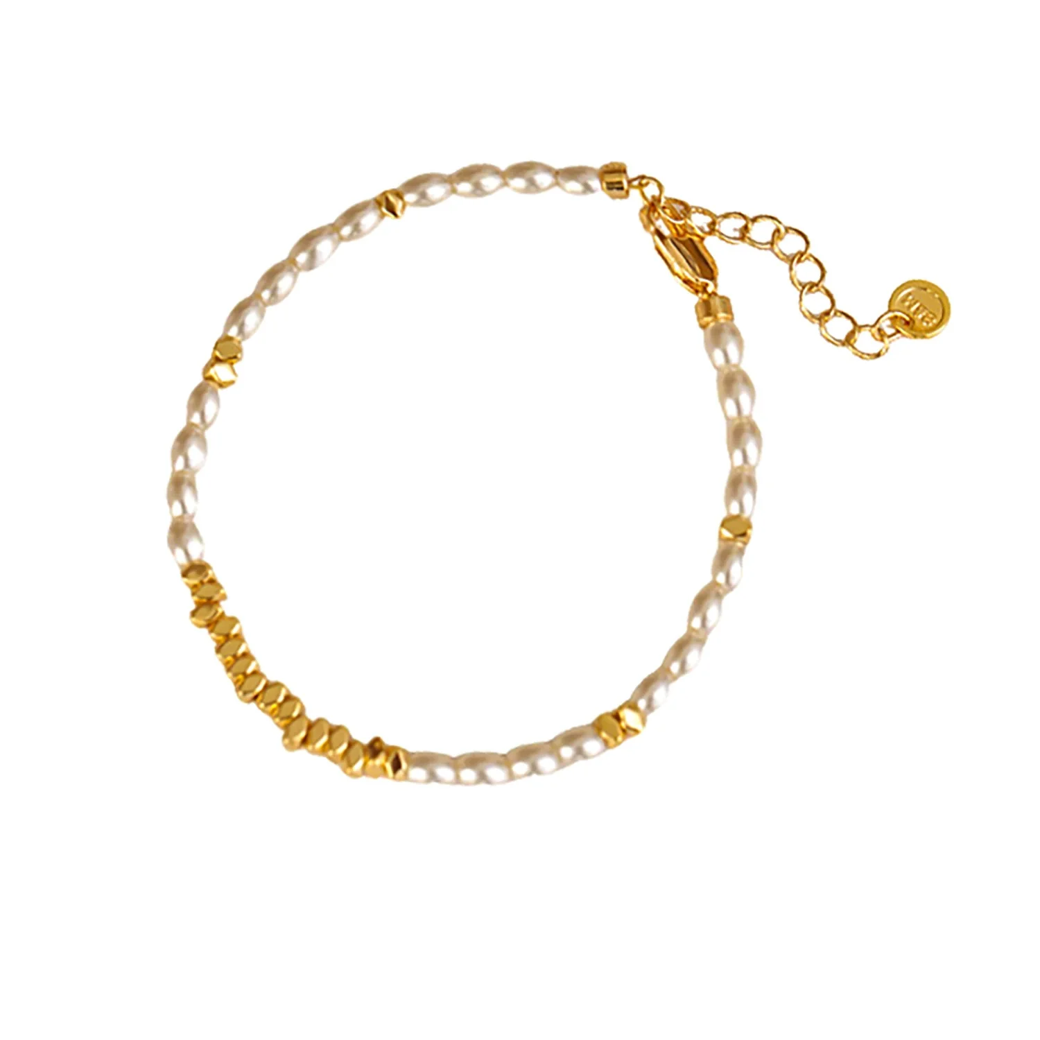 Wholesale Geometric Copper Electroplated Women's Bracelet - Image 5