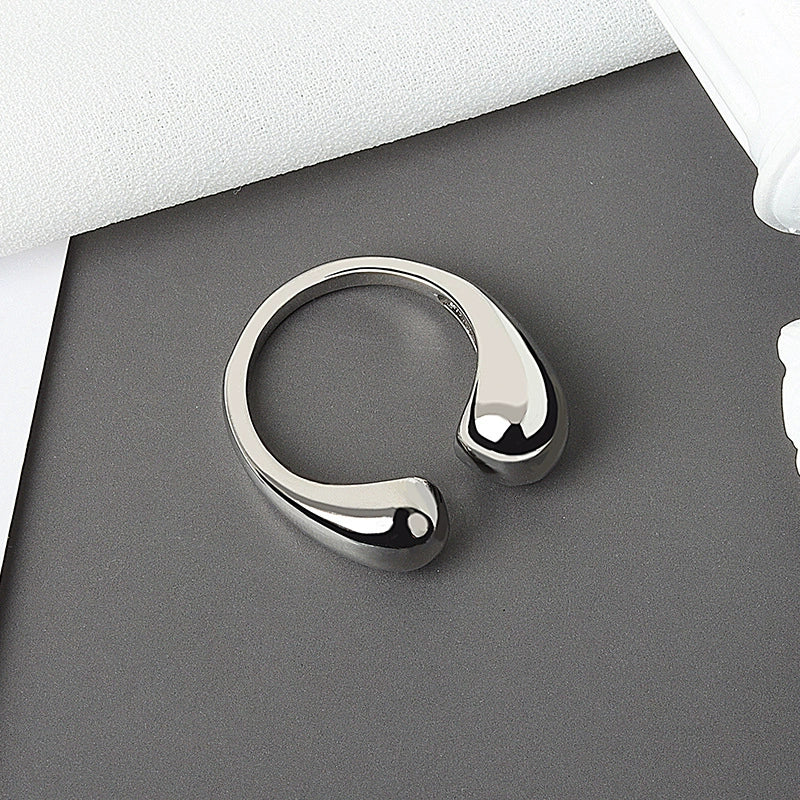 Wholesale Geometric Copper Ring Electroplated Unisex Design - Image 6