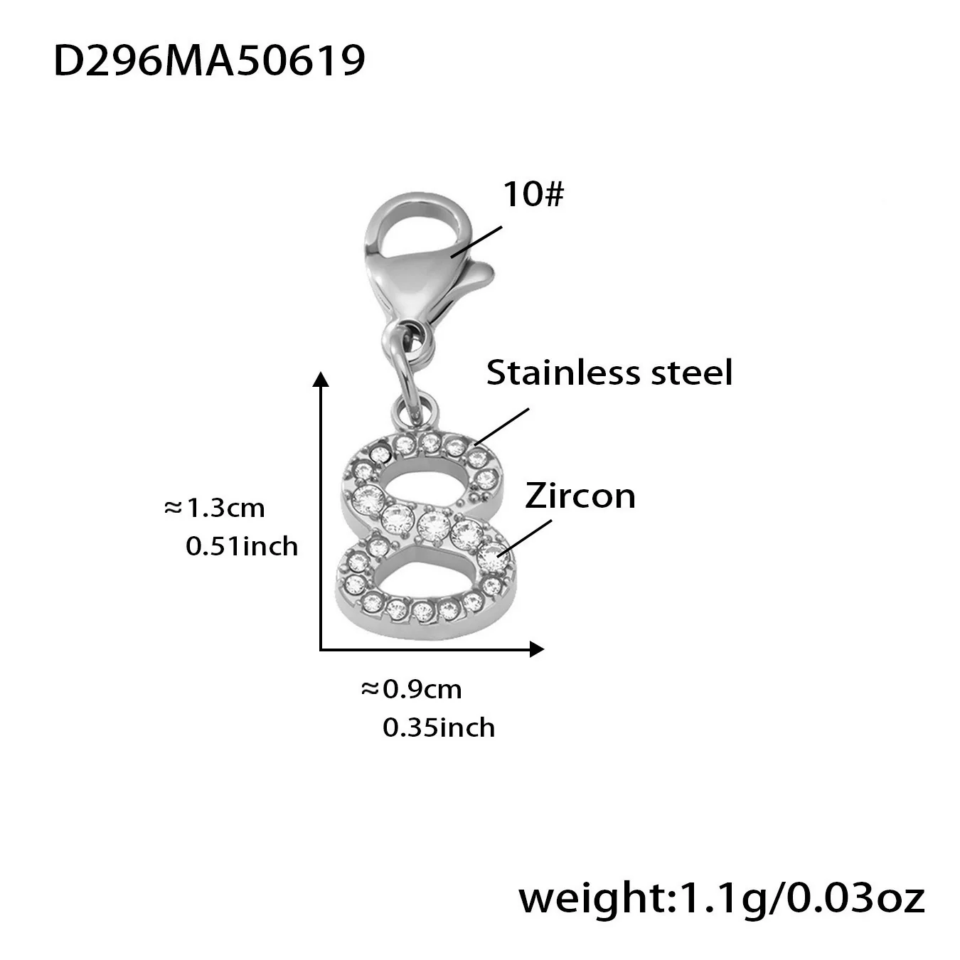 Wholesale Geometric Diamond Ferris Wheel Pendant Bracelet For Women Stainless Steel Zircon Gold Plated Hand Jewelry - Image 8