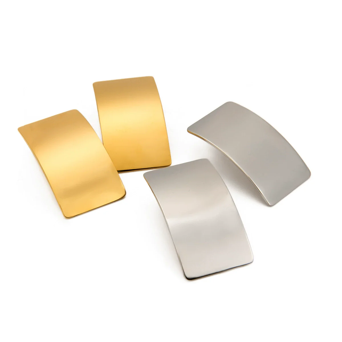 Wholesale Geometric Electroplated Stainless Steel Earrings Unisex - Image 5