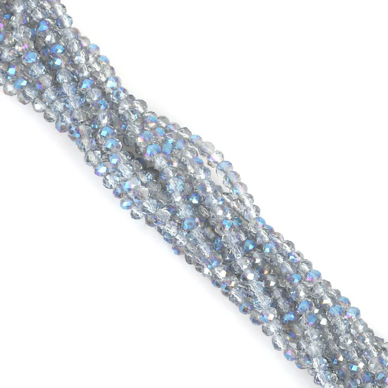Wholesale Glass Crystal Wheel Beads Handmade Beaded Accessories - Image 26