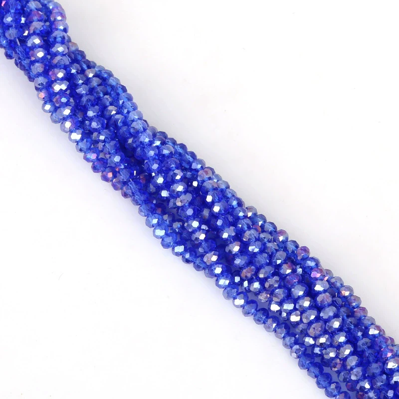 Wholesale Glass Crystal Wheel Beads Handmade Beaded Accessories - Image 34