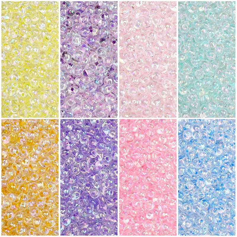 Wholesale Glass Glaze Geometric Water Droplets Beads For Handmade Bracelet Necklace Pendant Accessories