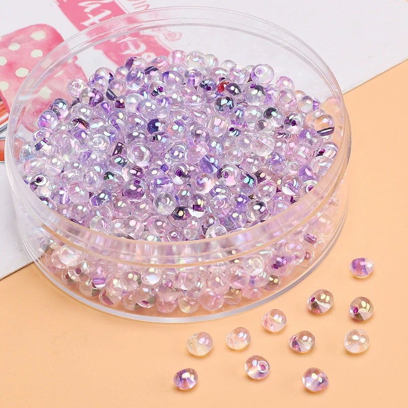 Wholesale Glass Glaze Geometric Water Droplets Beads For Handmade Bracelet Necklace Pendant Accessories - Image 28