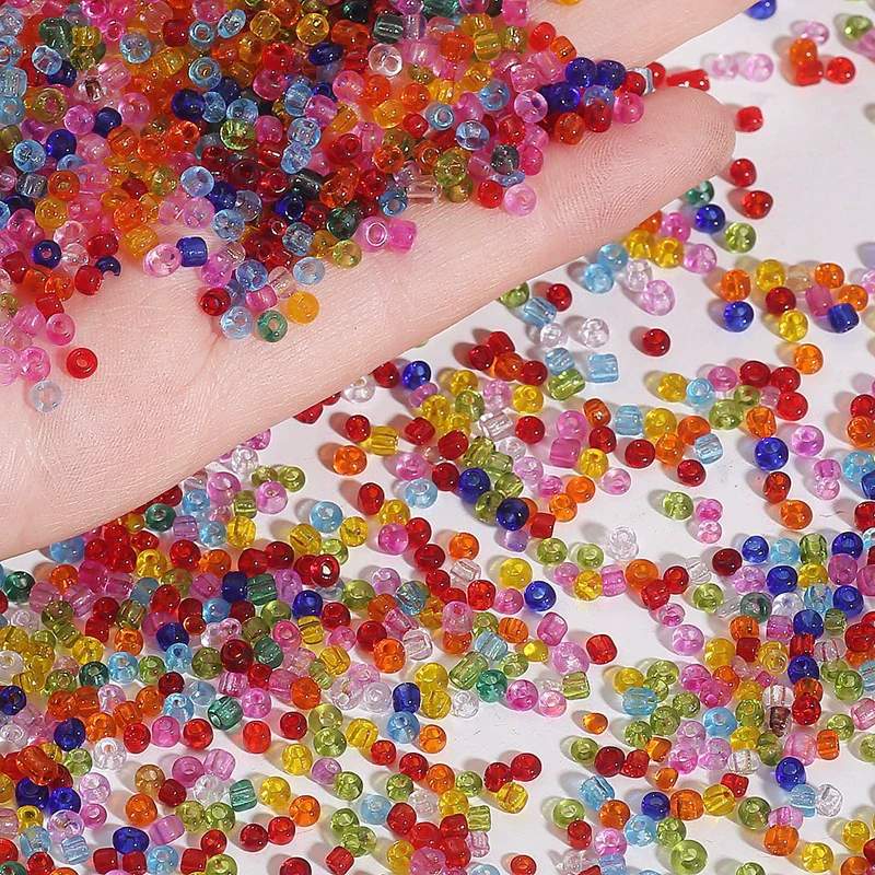 Wholesale Glass Transparent Loose Beads Handmade Diy Jewelry Material For Bracelet And Hairpin Accessories - Image 2