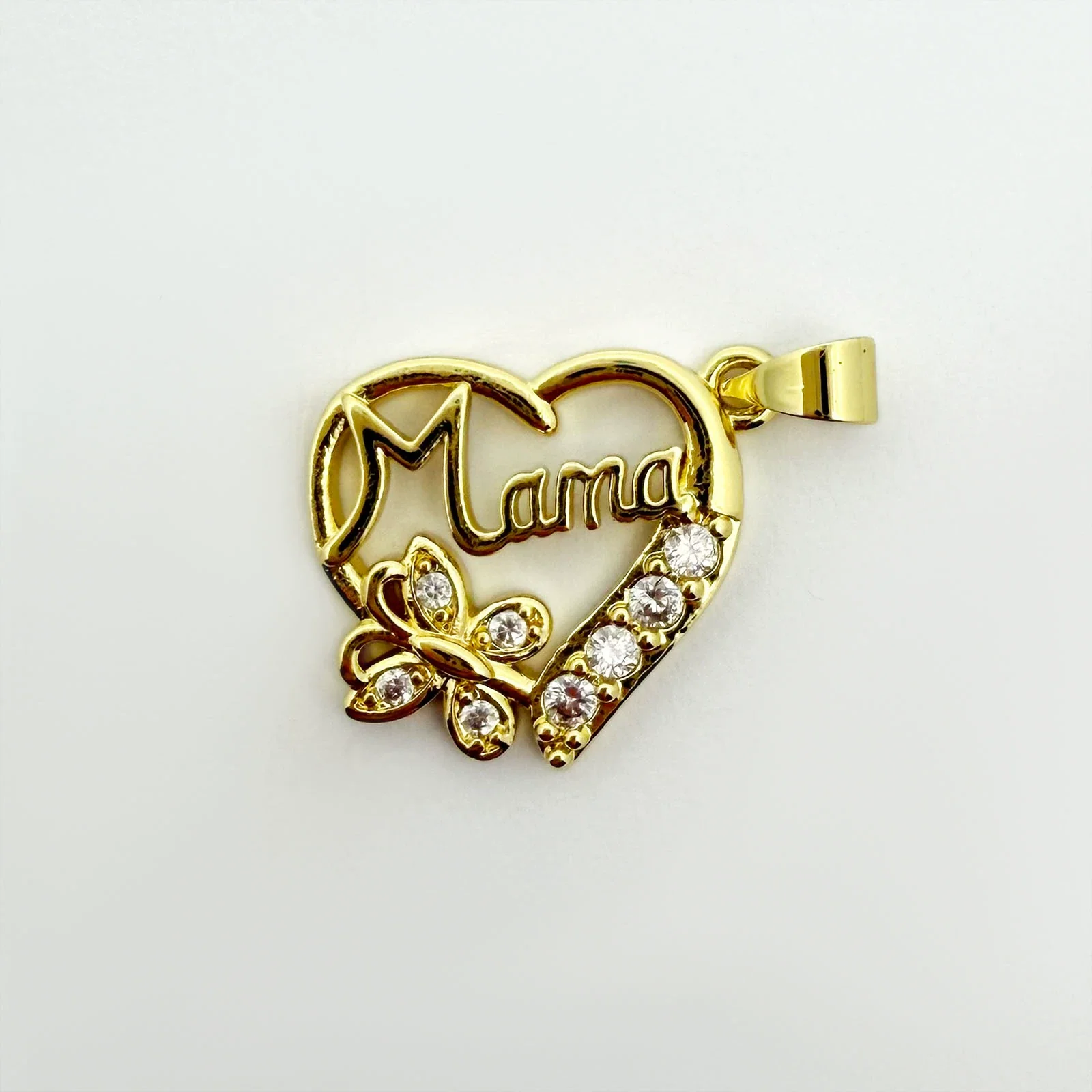 Wholesale Gold Plated Copper Heart Pendant Jewelry Accessories For Women - Image 24