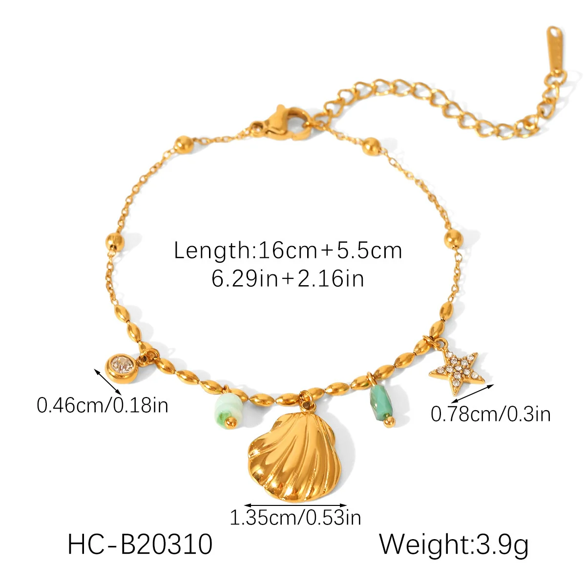 Wholesale Hand Jewelry Stainless Steel Electroplated Bracelet For Women With Heart Star Geometric Animal Zodiac Patterns - Image 12