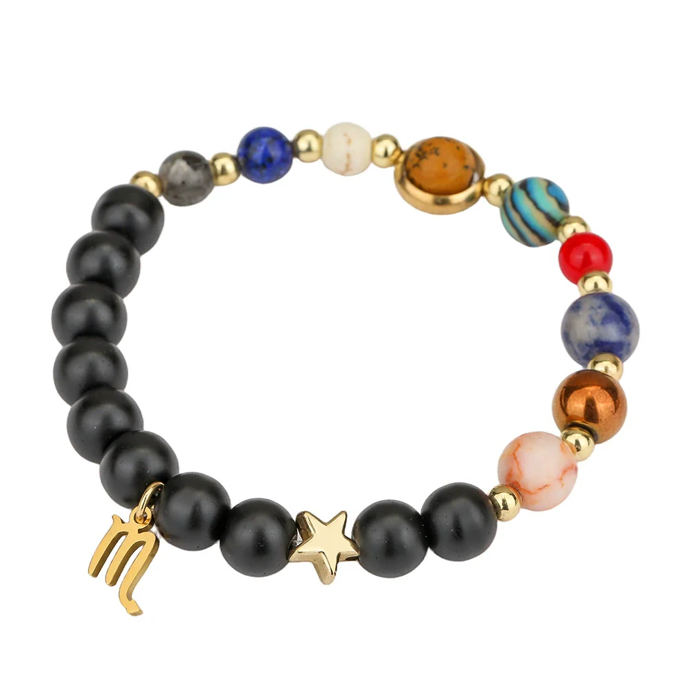 Wholesale Handmade Unisex Beaded Bracelet With Stainless Steel Stone Alloy And Geometric Pendant - Image 17