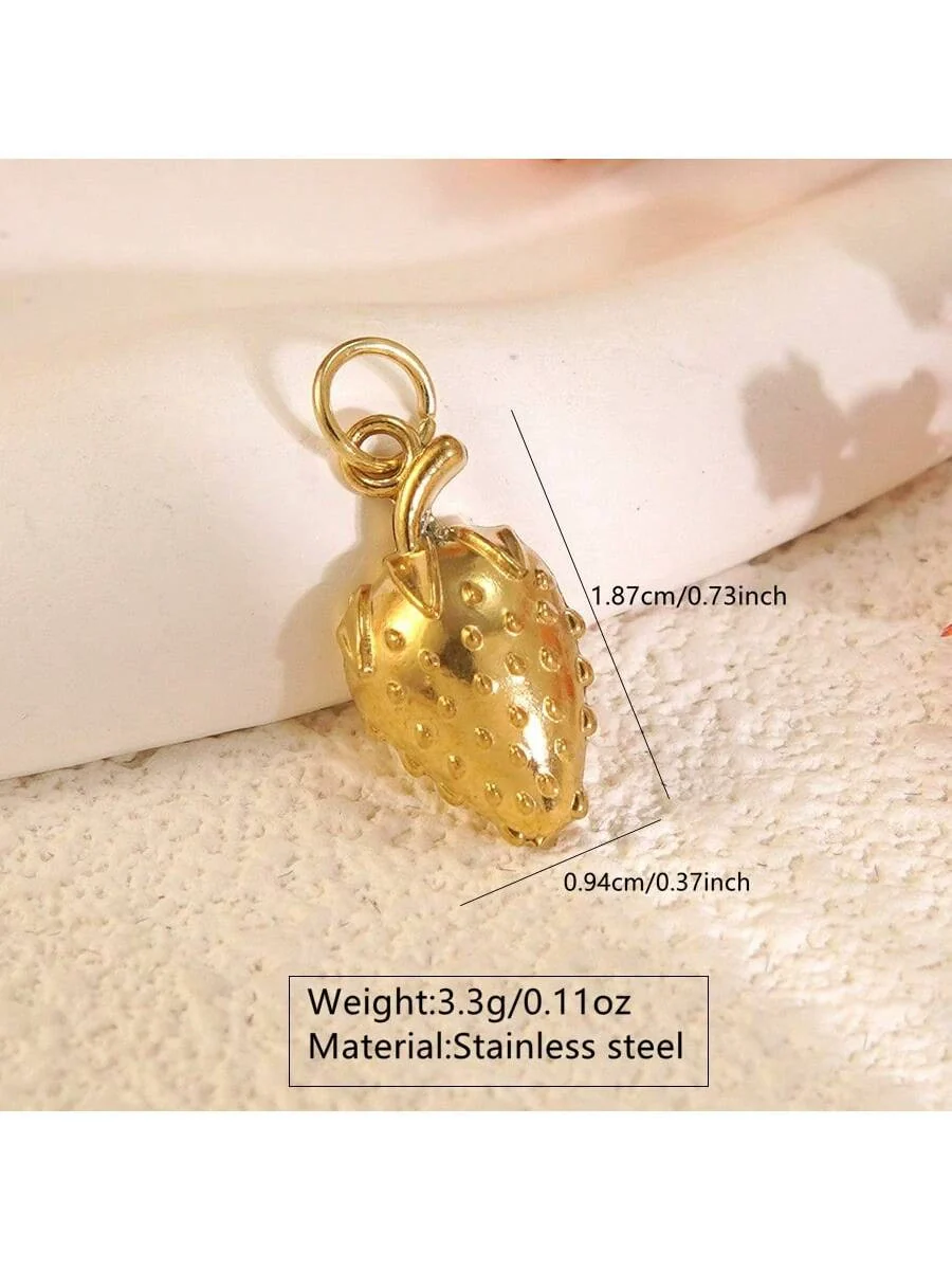 Wholesale Heart Shape Stainless Steel Electroplated Necklace Pendant Accessories Retro Fashion Diy - Image 9
