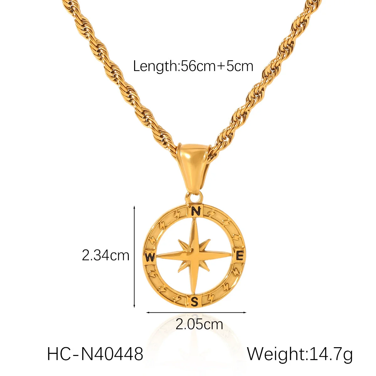 Wholesale Ins Style Electroplated Stainless Steel Geometric And Heart Shape Pendant Necklace For Women - Image 8