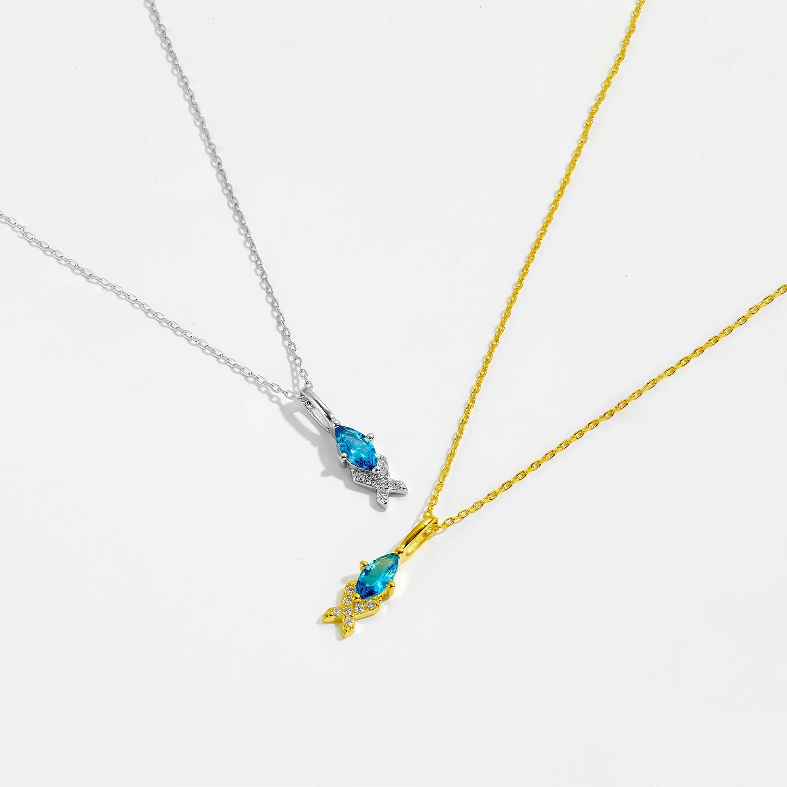 Wholesale Jewelry 925 Sterling Silver Irregular Geometric Design Necklace And Earring Set - Image 2