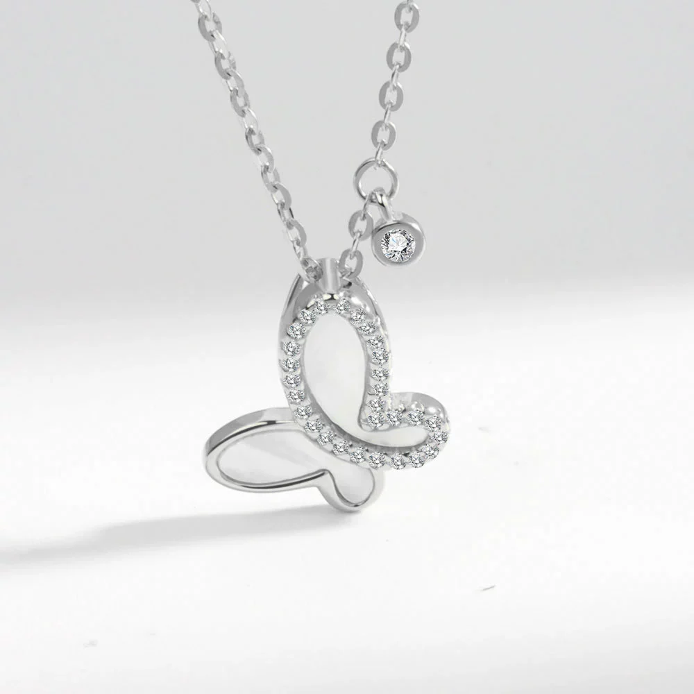 Wholesale Jewelry Animal Style Geometric 925 Sterling Silver Necklace With Microinlaid Zircon And Electroplating - Image 7