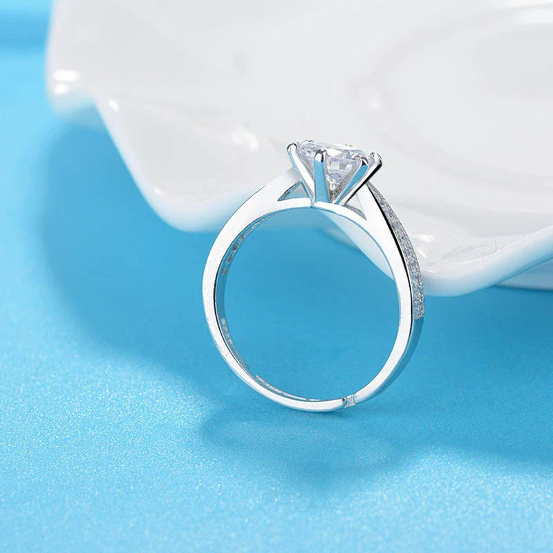Wholesale Jewelry Copper Ring With Flower Pattern And Zircon For Women Minimalist And Geometric Style - Image 3