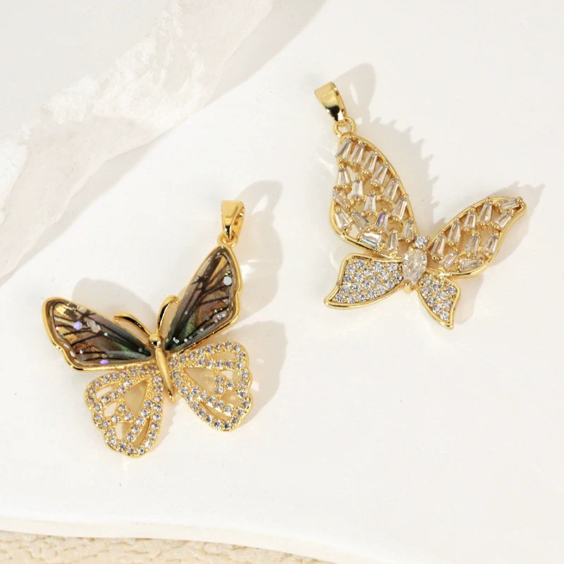 Wholesale Jewelry Copper Zircon Microinlay Animal Zodiac Style Pendant Necklace And Earrings - Image 2
