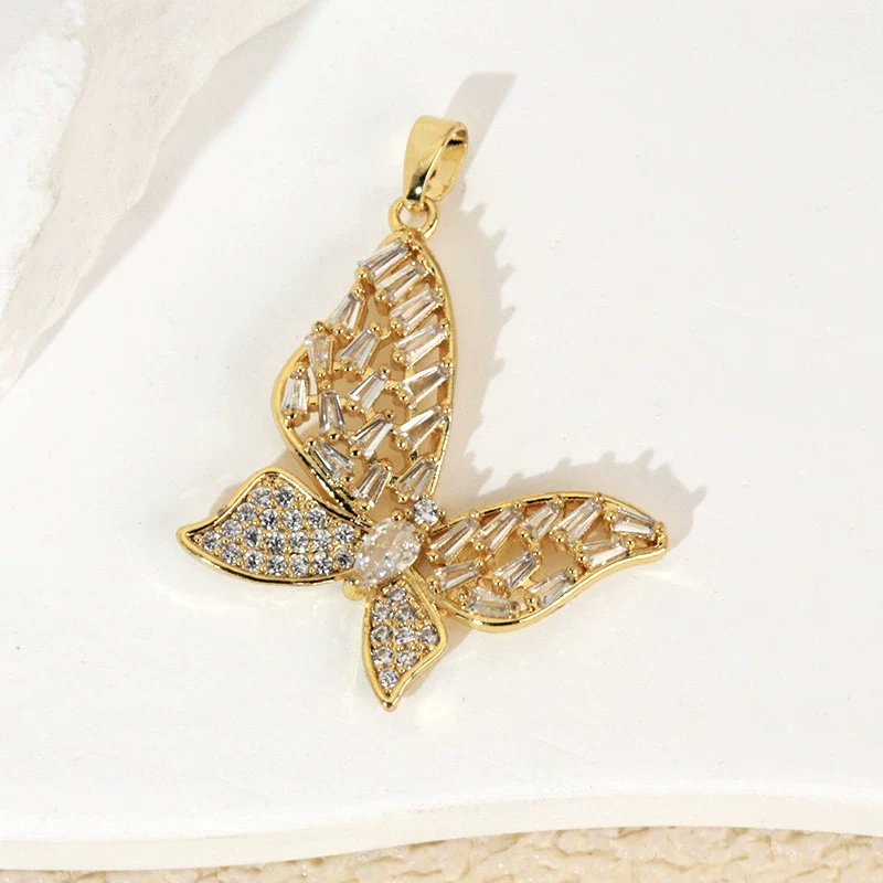 Wholesale Jewelry Copper Zircon Microinlay Animal Zodiac Style Pendant Necklace And Earrings - Image 4