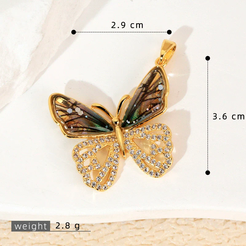 Wholesale Jewelry Copper Zircon Microinlay Animal Zodiac Style Pendant Necklace And Earrings - Image 7