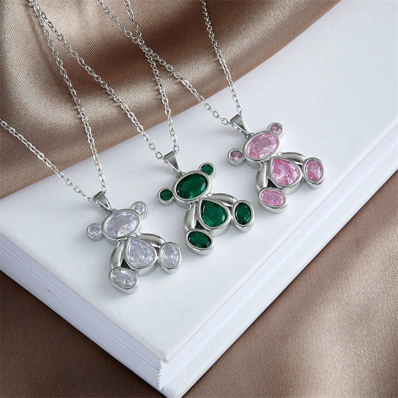 Wholesale Jewelry Light Luxury Style Copper Plated Animals Zodiac Pendant Necklace For Women - Image 3