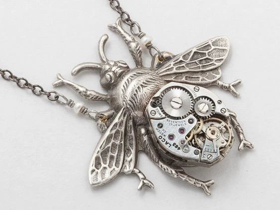 Wholesale Jewelry Skull Magic Sword Dragon Copper Geometric Electroplated Pendant Necklace - Image 17
