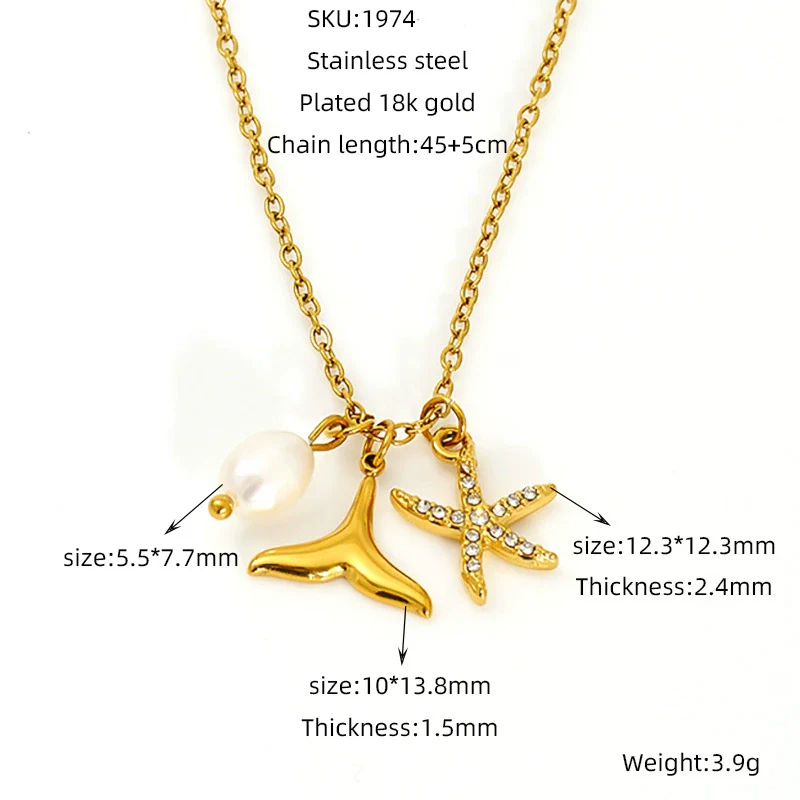 Wholesale Jewelry 316L Stainless Steel Animal Zodiac Pendant Necklace Electroplating Style For Women - Image 13