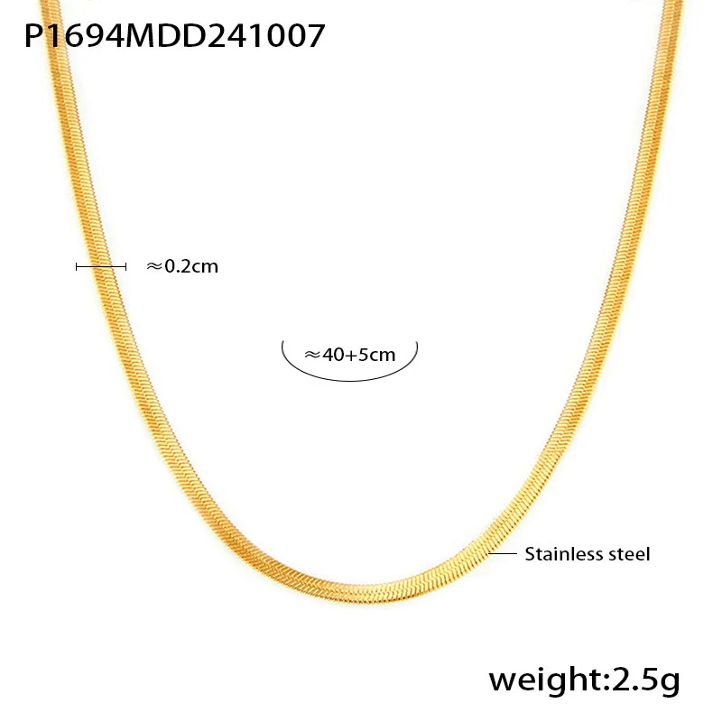 Wholesale Jewelry Stainless Steel Gold Plated Zircon Fourleaf Flower Doublelayer Necklace And Bracelet Set For Women - Image 10