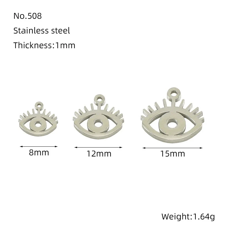 Wholesale Jewelry 316L Stainless Steel Smiley Face Pendant Necklace With 18K Gold Electroplating For Women - Image 9