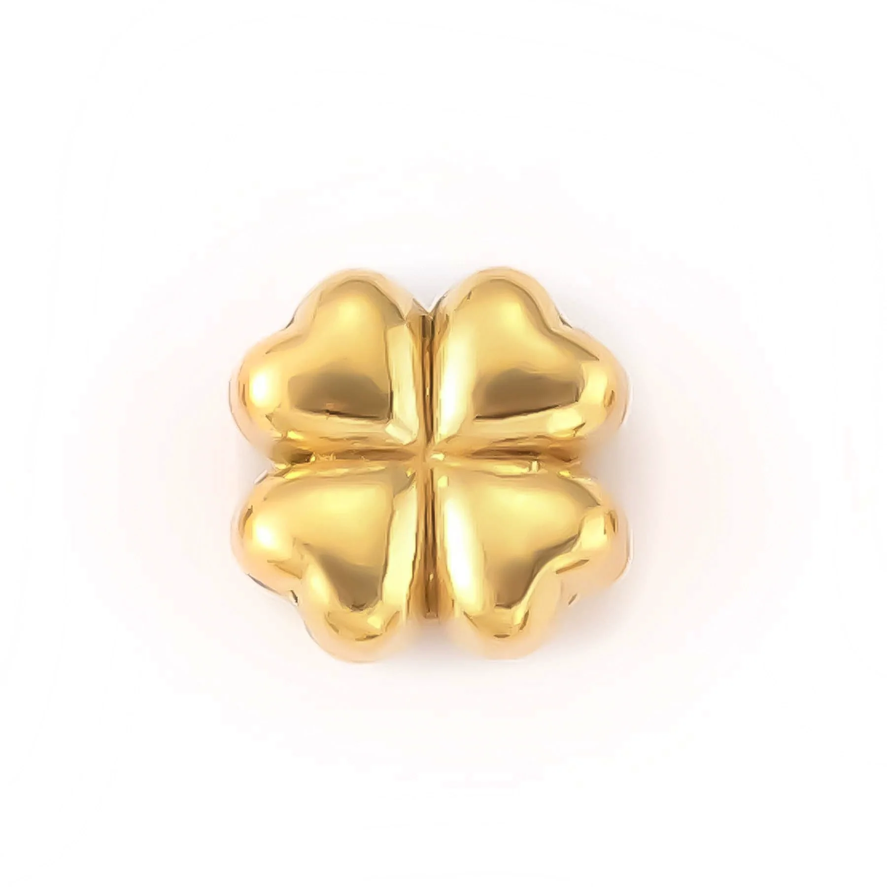 Wholesale Jewelry Titanium Steel Loose Beads Spacer Beads Love Embossed Perforated Fashion Style Drum Beads With Gold Plating - Image 10