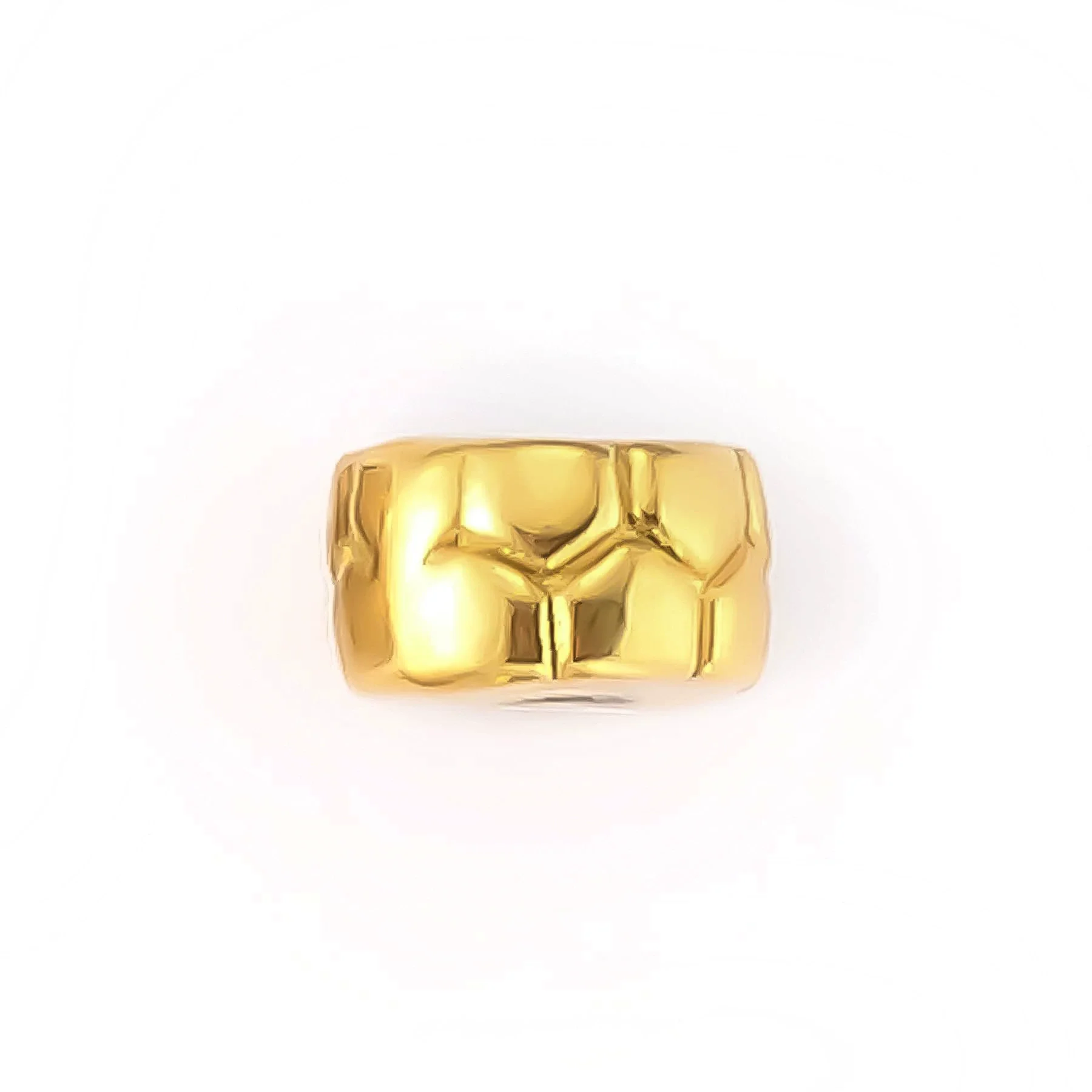 Wholesale Jewelry Titanium Steel Loose Beads Spacer Beads Love Embossed Perforated Fashion Style Drum Beads With Gold Plating - Image 9