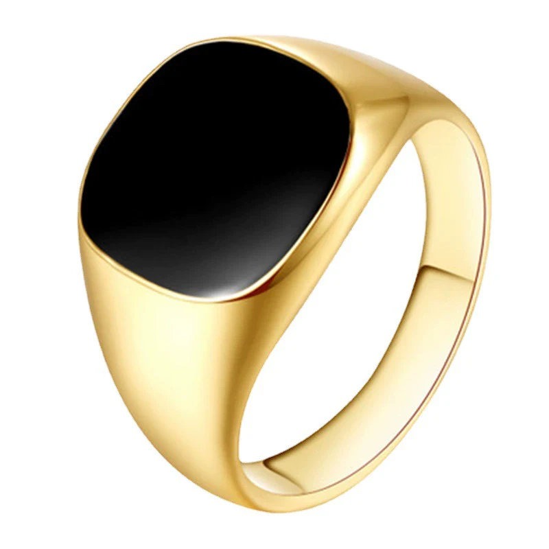 Wholesale Jewelry Unisex Metal Ring With Geometric Pattern And Electroplating Treatment - Image 5