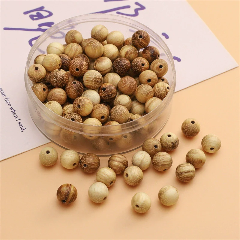 Wholesale Jewelry Wooden Round Bead Antique Handmade Oil Treated Beaded Bracelet Accessories - Image 18