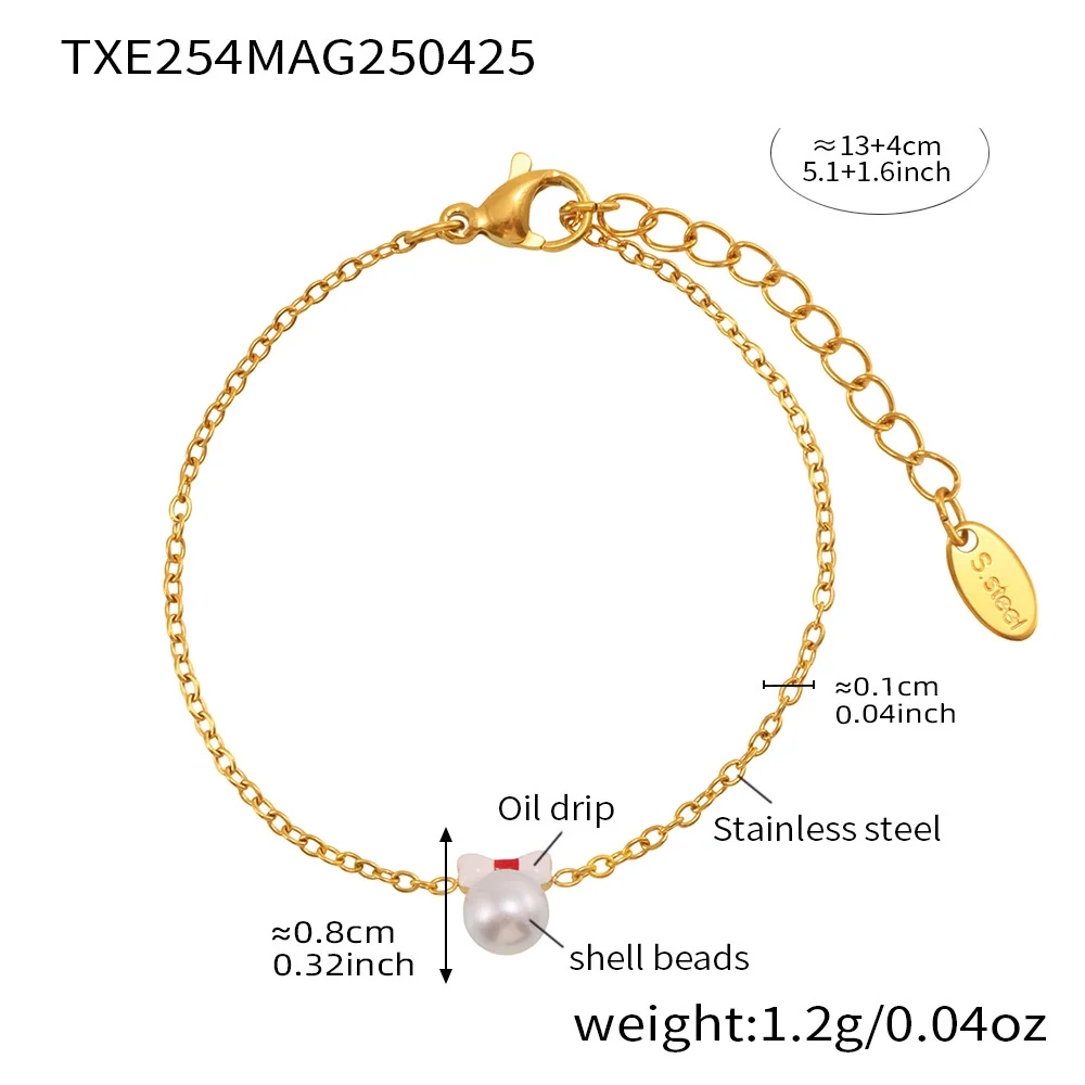 Wholesale Kids Sweet Princess Style Ferris Wheel Jewelry Set With Stainless Steel And Titanium Steel Electroplated - Image 7