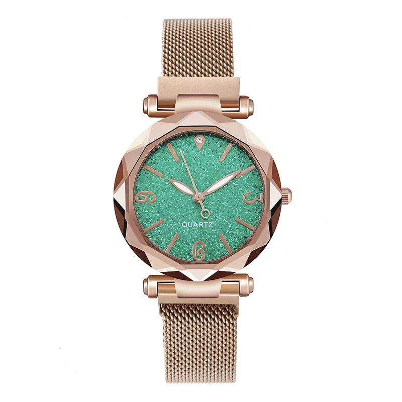 Wholesale Ladies Casual Quartz Watch With Alloy Case Fine Steel Strap And Round Dial Star Design - Image 7