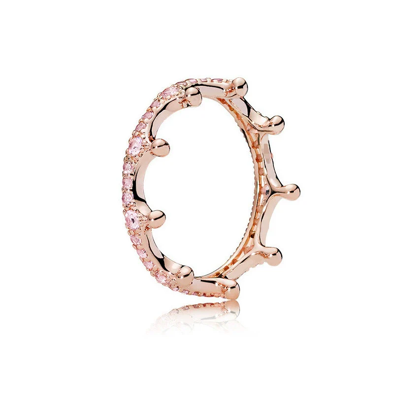 Wholesale Light Luxury Geometric Silver Electroplated Couple Rings - Image 16