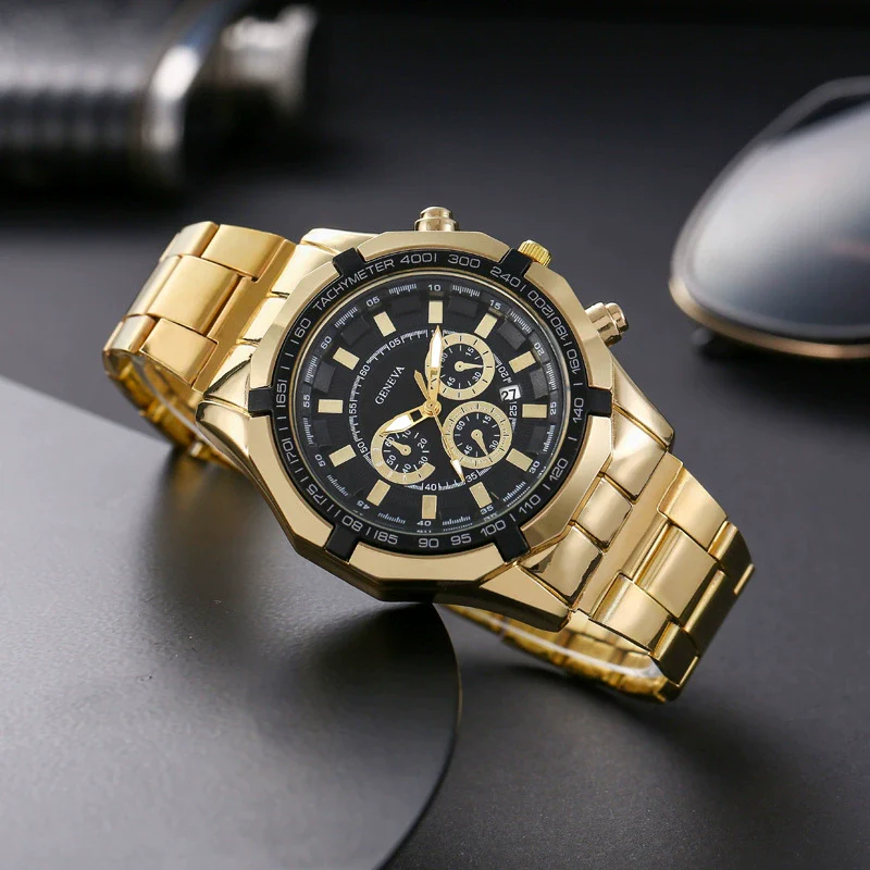Wholesale Men's Alloy And Titanium Watch With Round Dial Pin Buckle Spiral Crown And Leisure Style - Image 5