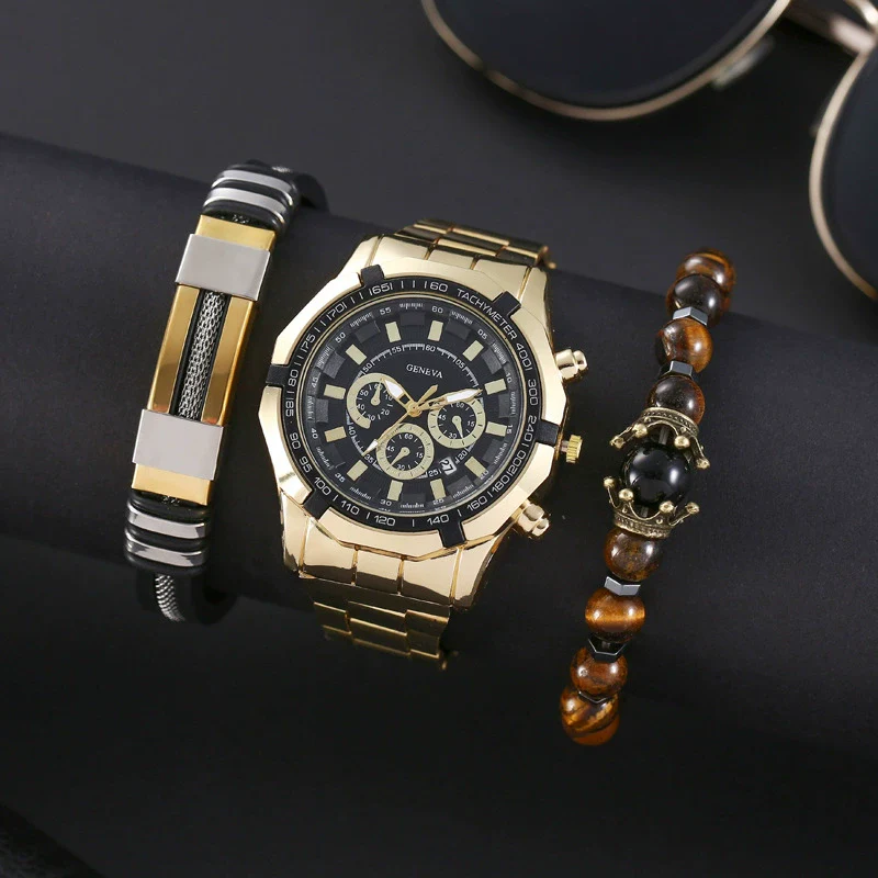 Wholesale Men's Alloy And Titanium Watch With Round Dial Pin Buckle Spiral Crown And Leisure Style - Image 9