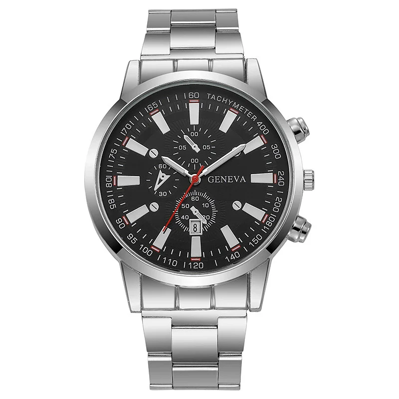 Wholesale Men's Alloy Iron Band Round Dial Leisure Quartz Watch - Image 21
